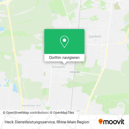 Heck Dienstleistungsservice Karte
