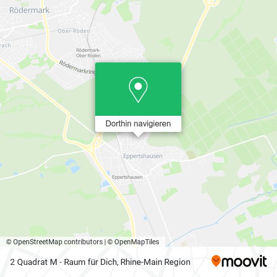 2 Quadrat M - Raum für Dich Karte