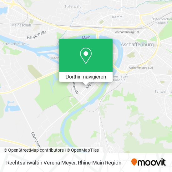 Rechtsanwältin Verena Meyer Karte