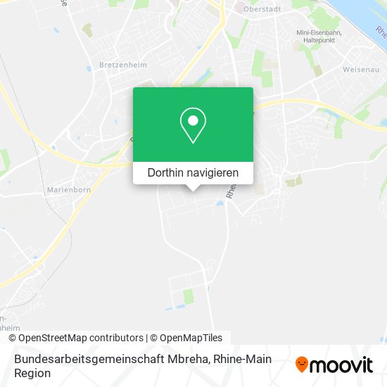 Bundesarbeitsgemeinschaft Mbreha Karte