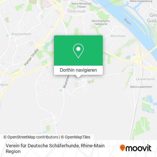Verein für Deutsche Schäferhunde Karte