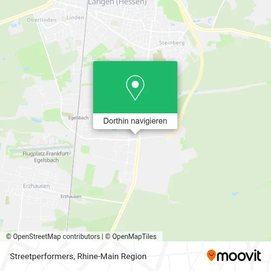 Streetperformers Karte