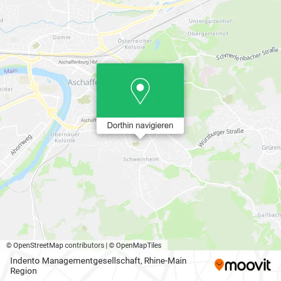 Indento Managementgesellschaft Karte