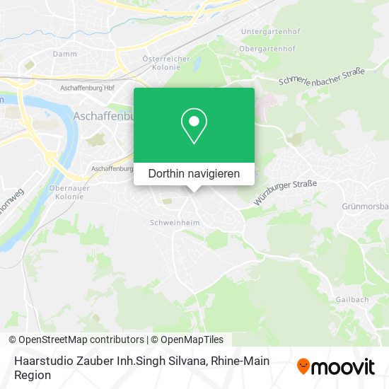 Haarstudio Zauber Inh.Singh Silvana Karte