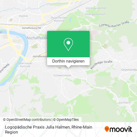 Logopädische Praxis Julia Halmen Karte