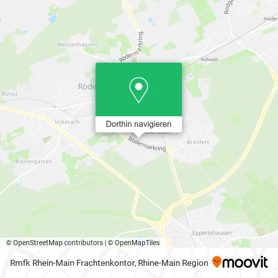 Rmfk Rhein-Main Frachtenkontor Karte