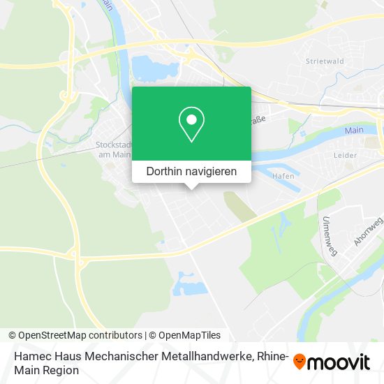 Hamec Haus Mechanischer Metallhandwerke Karte
