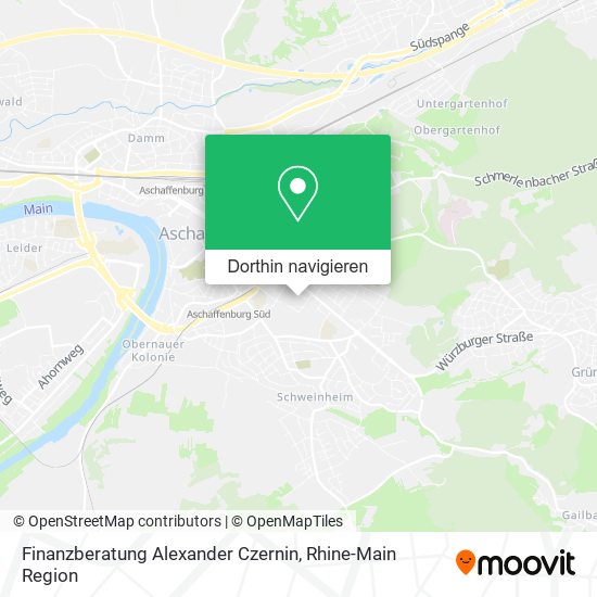 Finanzberatung Alexander Czernin Karte