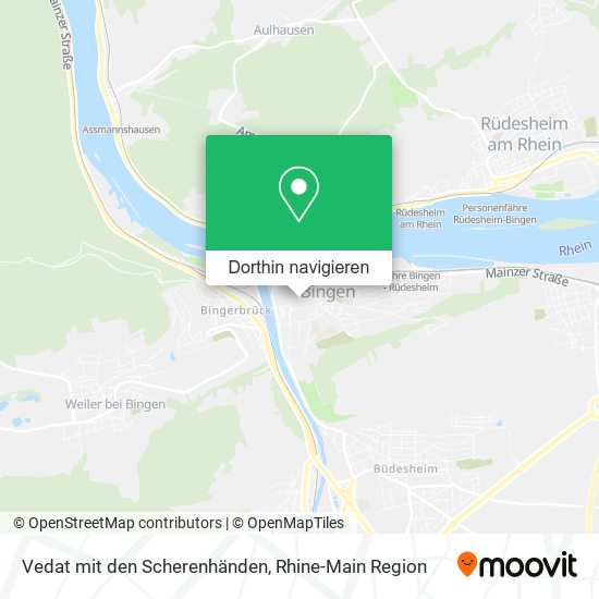 Vedat mit den Scherenhänden Karte