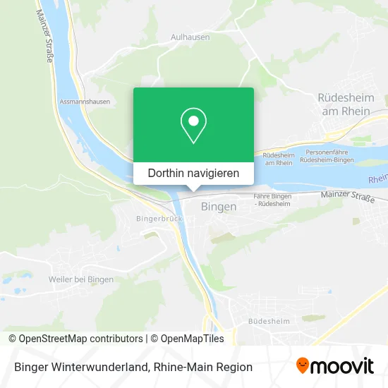 Binger Winterwunderland Karte