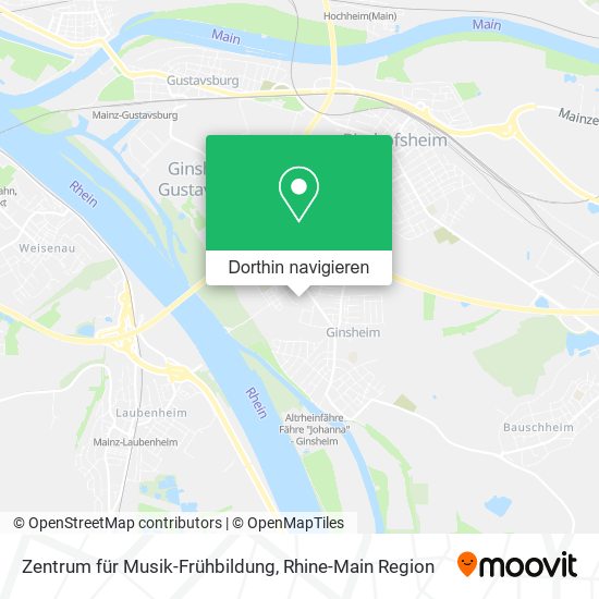 Zentrum für Musik-Frühbildung Karte