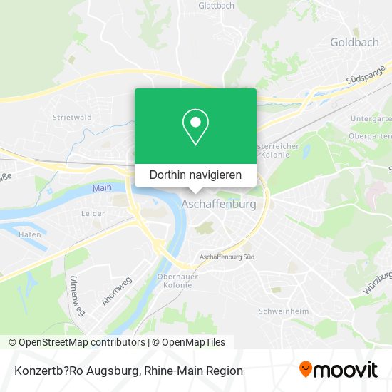 Konzertb?Ro Augsburg Karte