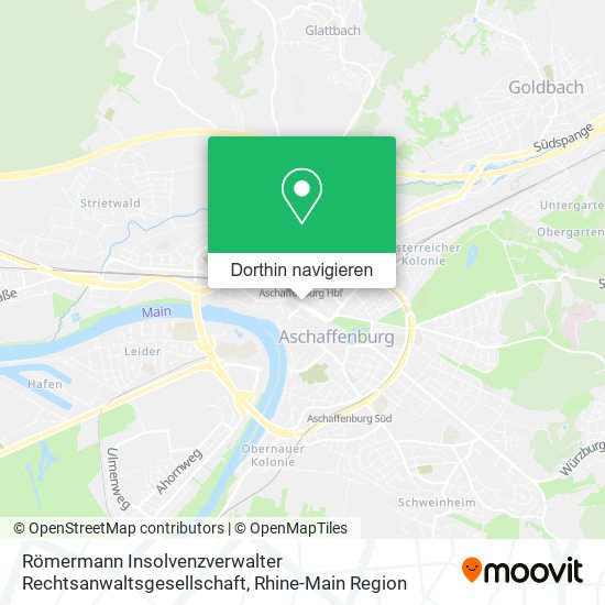 Römermann Insolvenzverwalter Rechtsanwaltsgesellschaft Karte
