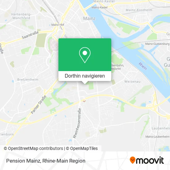 Pension Mainz Karte