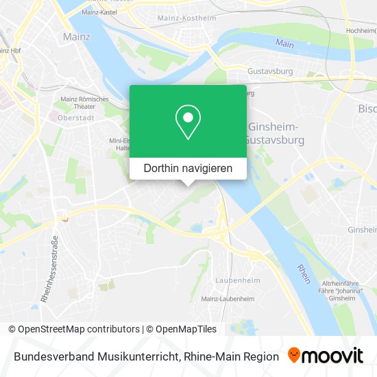 Bundesverband Musikunterricht Karte