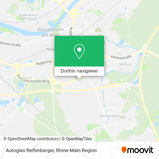 Autoglas Reifenberger Karte