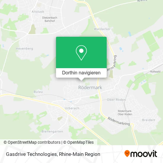 Gasdrive Technologies Karte