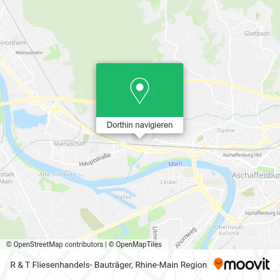 R & T Fliesenhandels- Bauträger Karte