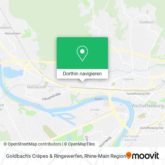 Goldbach's Crêpes & Ringewerfen Karte