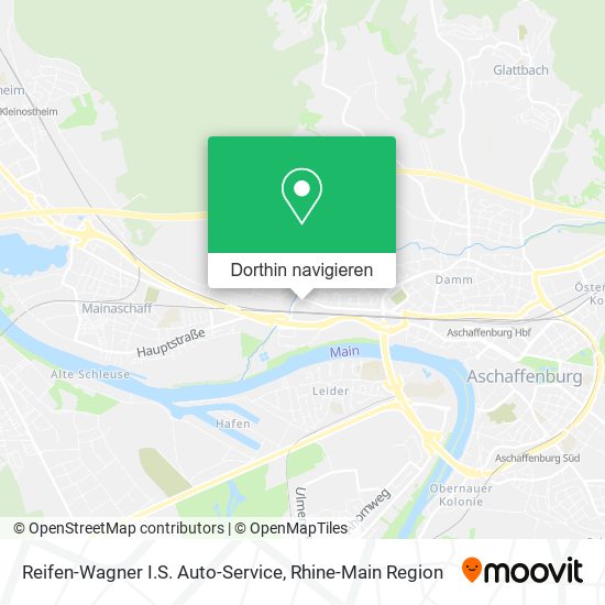 Reifen-Wagner I.S. Auto-Service Karte