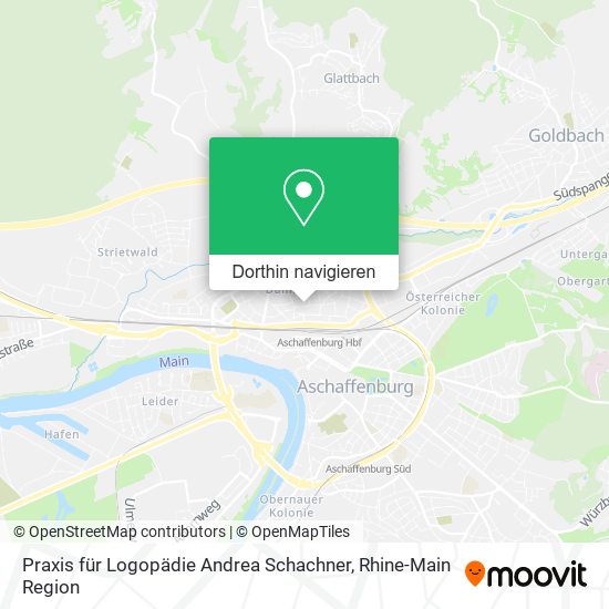 Praxis für Logopädie Andrea Schachner Karte