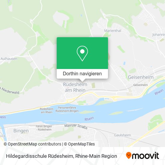 Hildegardisschule Rüdesheim Karte