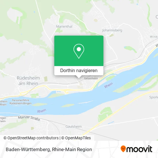 Baden-Württemberg Karte