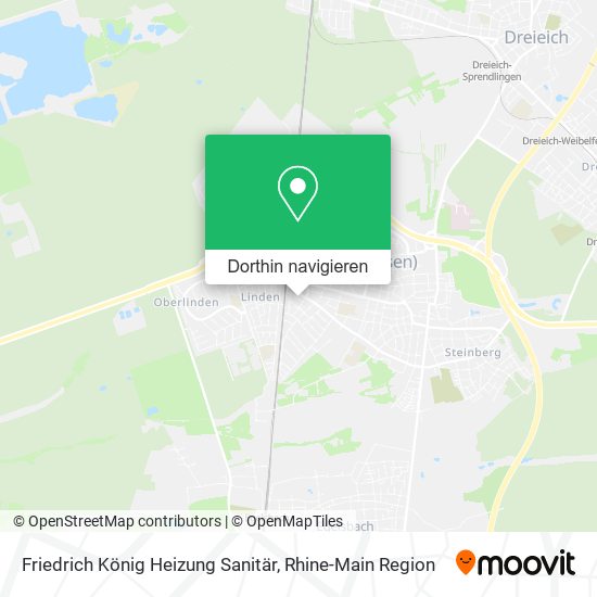 Friedrich König Heizung Sanitär Karte
