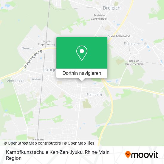 Kampfkunstschule Ken-Zen-Jyuku Karte