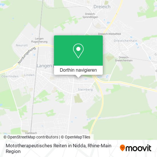 Mototherapeutisches Reiten in Nidda Karte