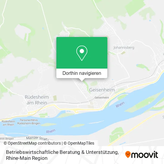 Betriebswirtschaftliche Beratung & Unterstützung Karte