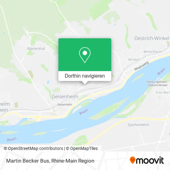 Martin Becker Bus Karte