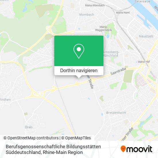 Berufsgenossenschaftliche Bildungsstätten Süddeutschland Karte