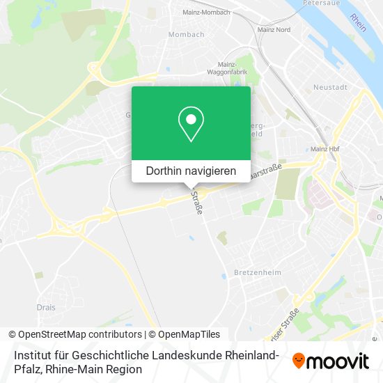 Institut für Geschichtliche Landeskunde Rheinland-Pfalz Karte