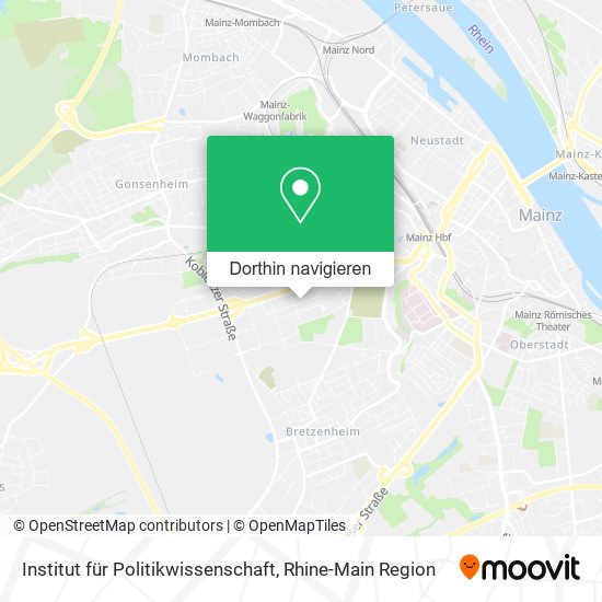 Institut für Politikwissenschaft Karte