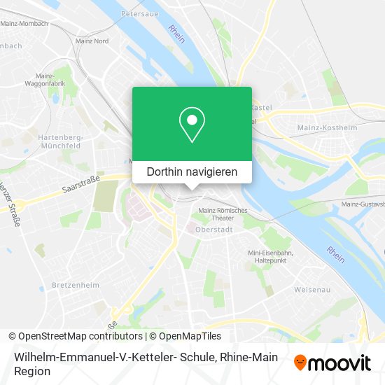 Wilhelm-Emmanuel-V.-Ketteler- Schule Karte