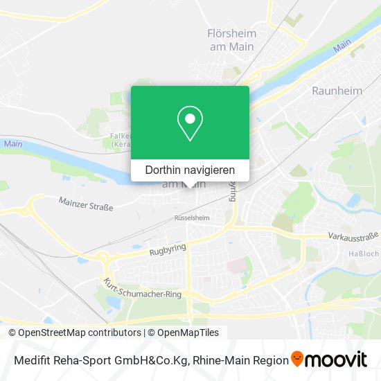 Medifit Reha-Sport GmbH&Co.Kg Karte