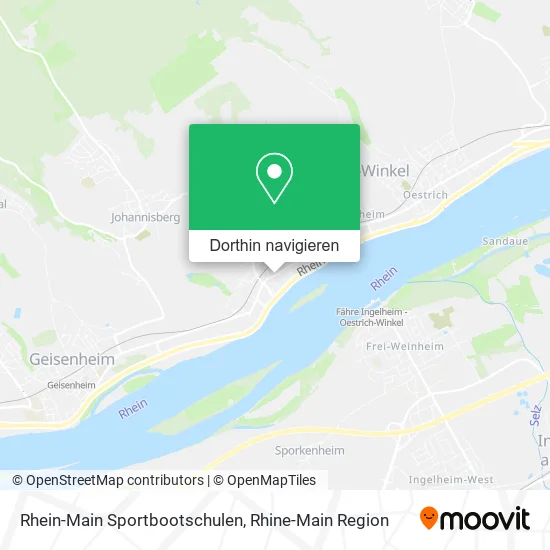 Rhein-Main Sportbootschulen Karte
