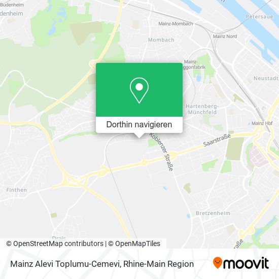 Mainz Alevi Toplumu-Cemevi Karte