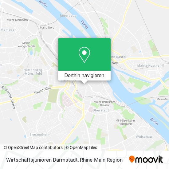 Wirtschaftsjunioren Darmstadt Karte