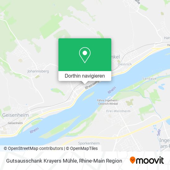 Gutsausschank Krayers Mühle Karte