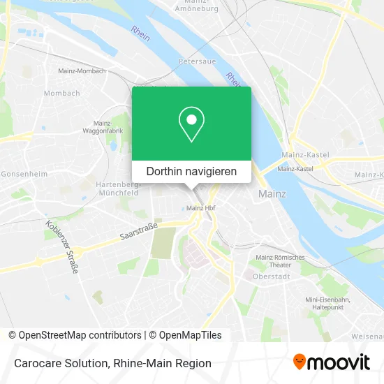 Carocare Solution Karte