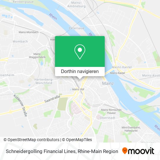 Schneidergolling Financial Lines Karte