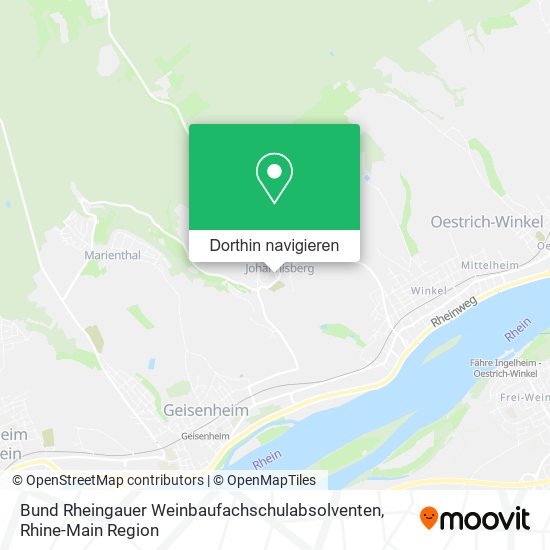 Bund Rheingauer Weinbaufachschulabsolventen Karte