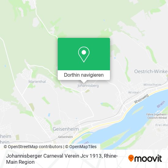 Johannisberger Carneval Verein Jcv 1913 Karte