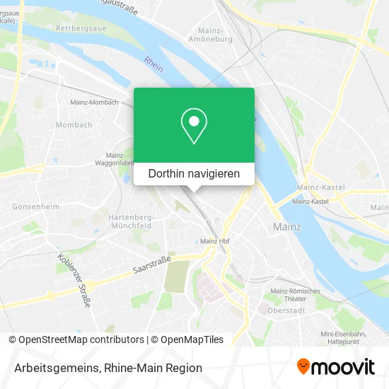 Arbeitsgemeins Karte