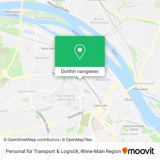 Personal für Transport & Logistik Karte