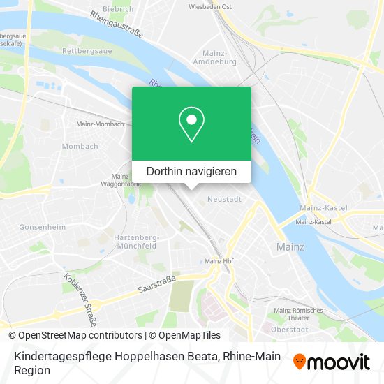 Kindertagespflege Hoppelhasen Beata Karte