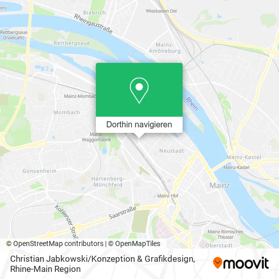 Christian Jabkowski / Konzeption & Grafikdesign Karte