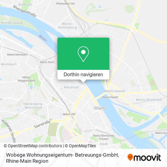 Wobege Wohnungseigentum- Betreuungs-GmbH Karte